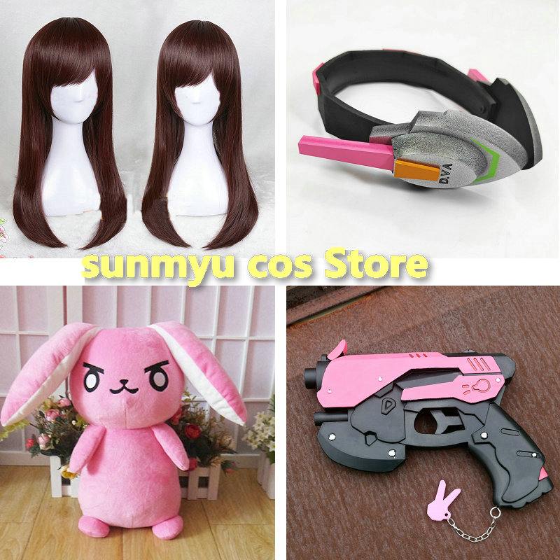 Dva Cosplay Prop - D.VA Cosplay Aksesuarları Başlık Silah Aksesuarı