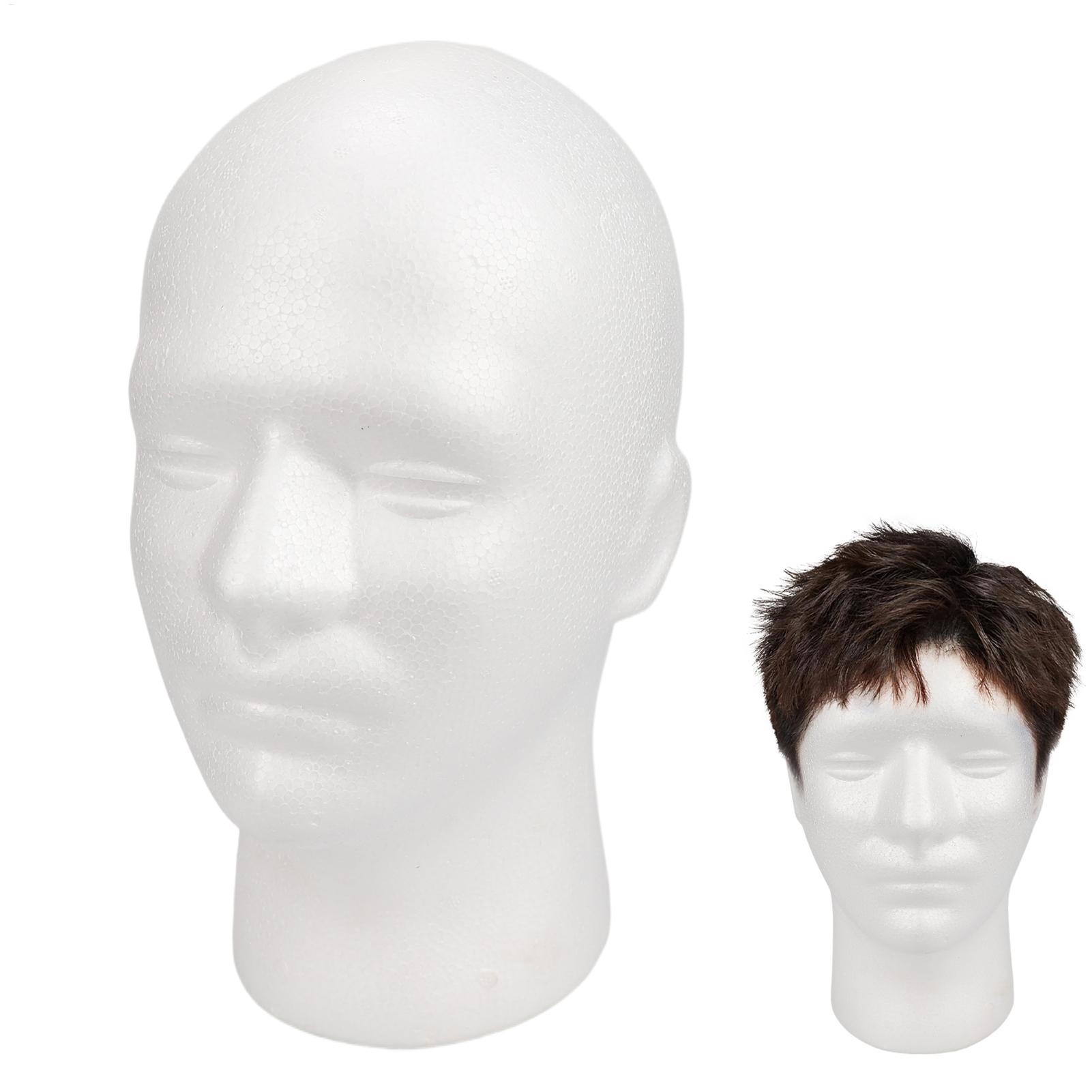 Cosplay Prop Foam - Manken Kafası Erkek Şapkaları Gösteri Modeli