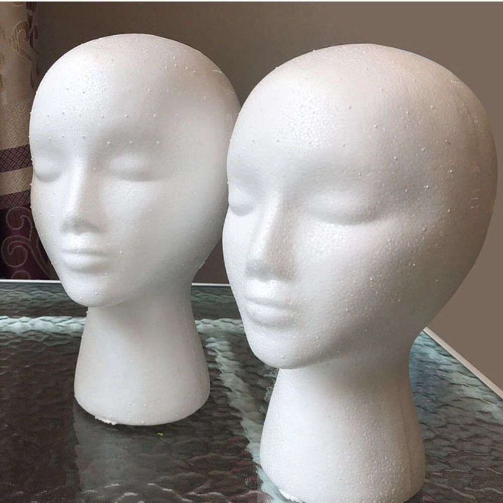 Cosplay Prop Foam - Gözlük Teşhir Standı Kadın Kafa Modeli