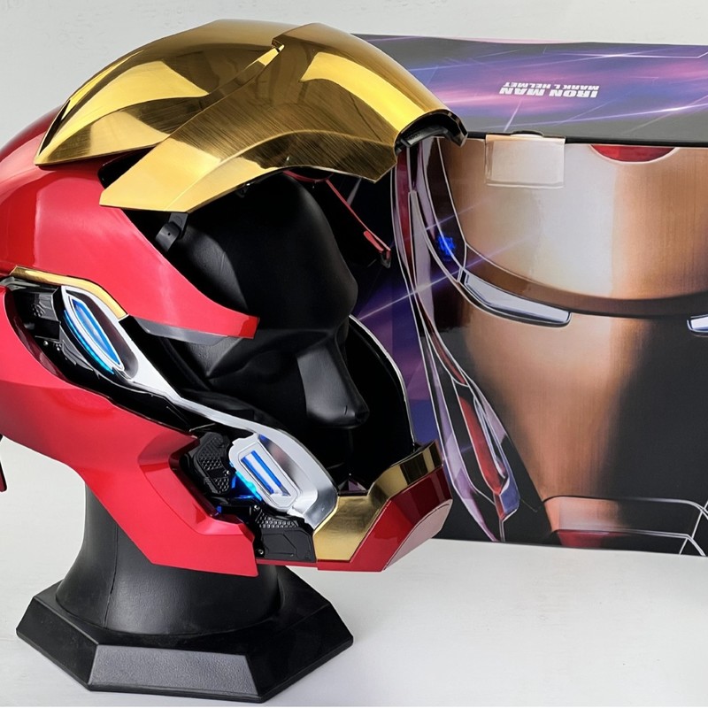 Cosplay Prop Designer - MK50 Demir Adam Giyilebilir Kask Ses