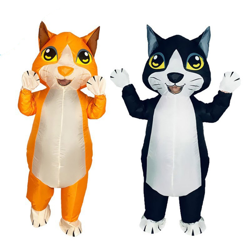 Cosplay Prop Business - Cadılar Bayramı Şakası Şişme Kostüm Turuncu
