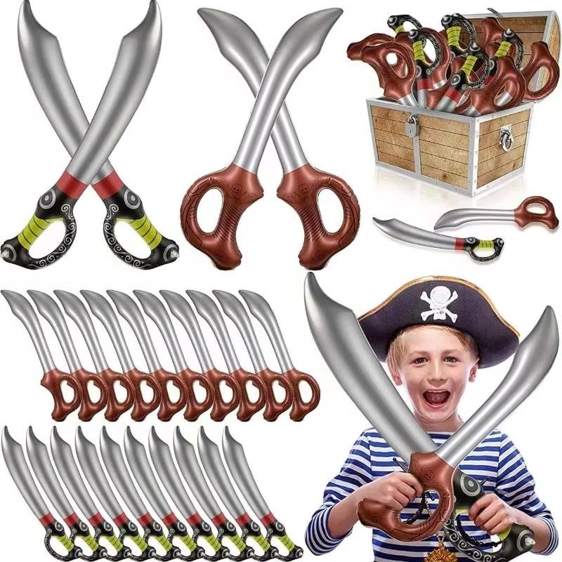 Cosplay Prop Knife - Çok Satan Komik Şişme Korsan Kılıçları
