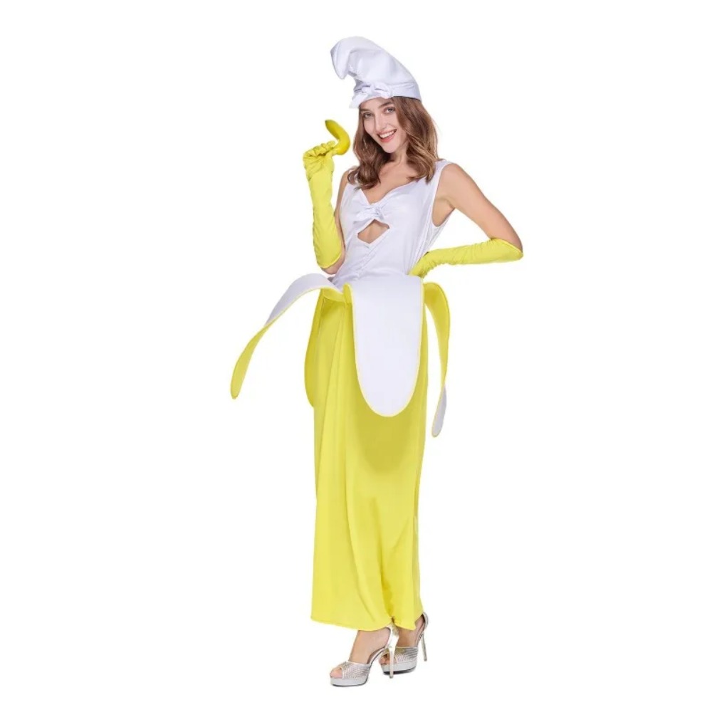 Cosplay Prop Business - Parça Muz Cosplay Giyim Meyve Tulum