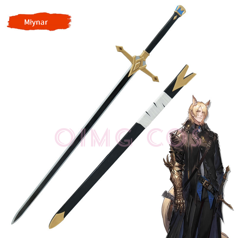 Cosplay Prop Knife - Arknights Mlynar Cosplay Sahne Malzemeleri Model