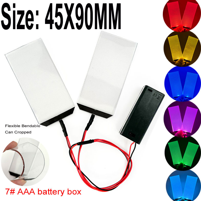 Cosplay Prop Kit - Esnek Led Gözler Işık Kitleri Kask
