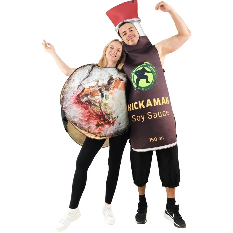 Cosplay Prop Business - 2 adet/takım Suşi Soya Sosu Kombinasyonu
