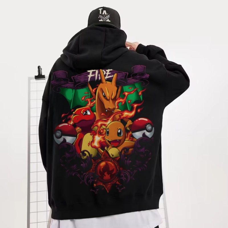 Siyah Büyük Beden 4XL Pokemon  - Cosplay Flame Prop incelemesi ve fiyatı