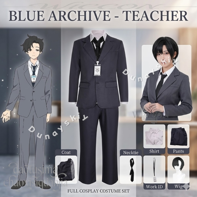 Öğretmen Sensei Cosplay Kostüm - Cosplay Prop Business incelemesi ve fiyatı
