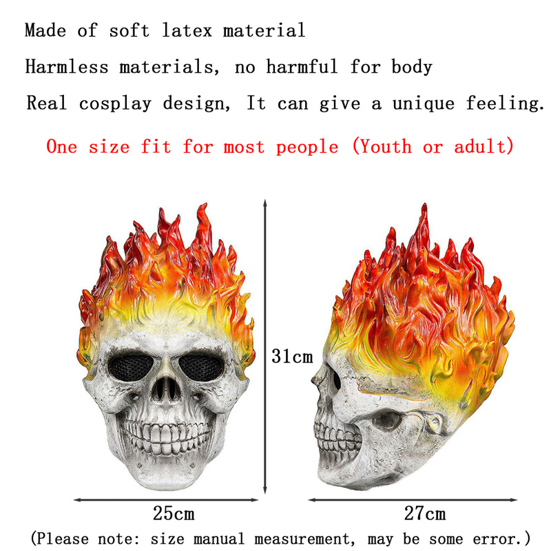 Benzersiz Cosplay Alev İskelet - Cosplay Flame Prop incelemesi ve fiyatı