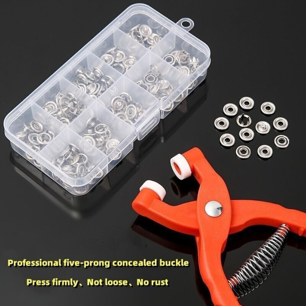 Sıkma Pensesi Göz Snapper Tığ  - Snap Fastener Set incelemesi ve fiyatı