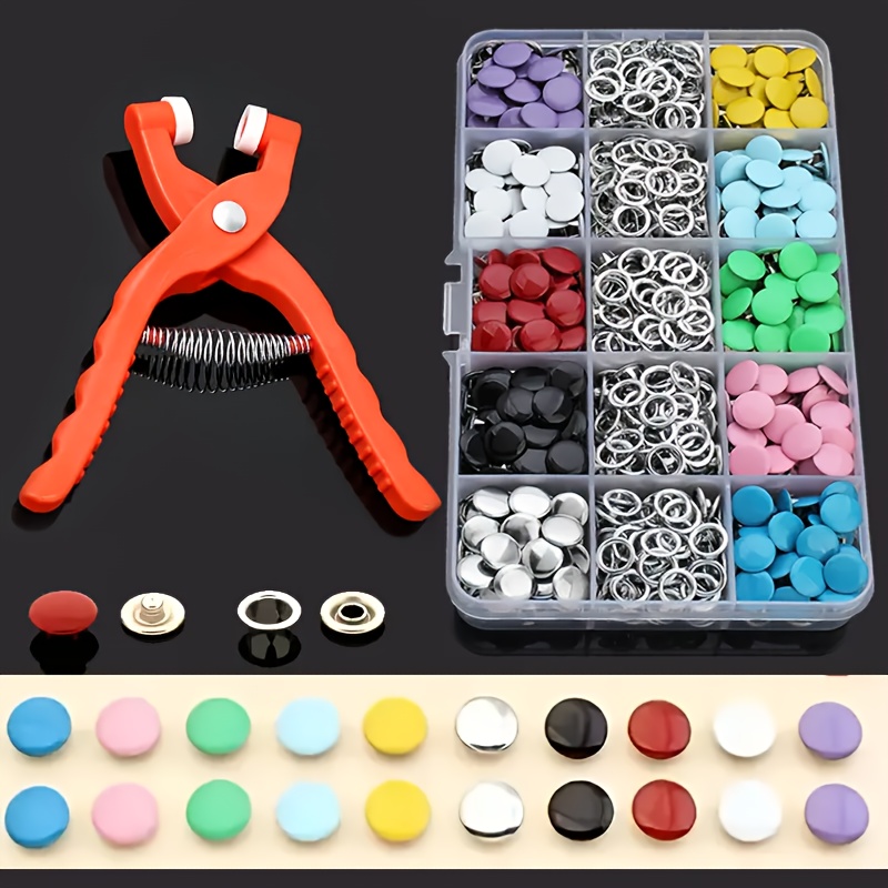 100 Adet Renkli Metal Dikiş Dü - Snap Fastener Set incelemesi ve fiyatı