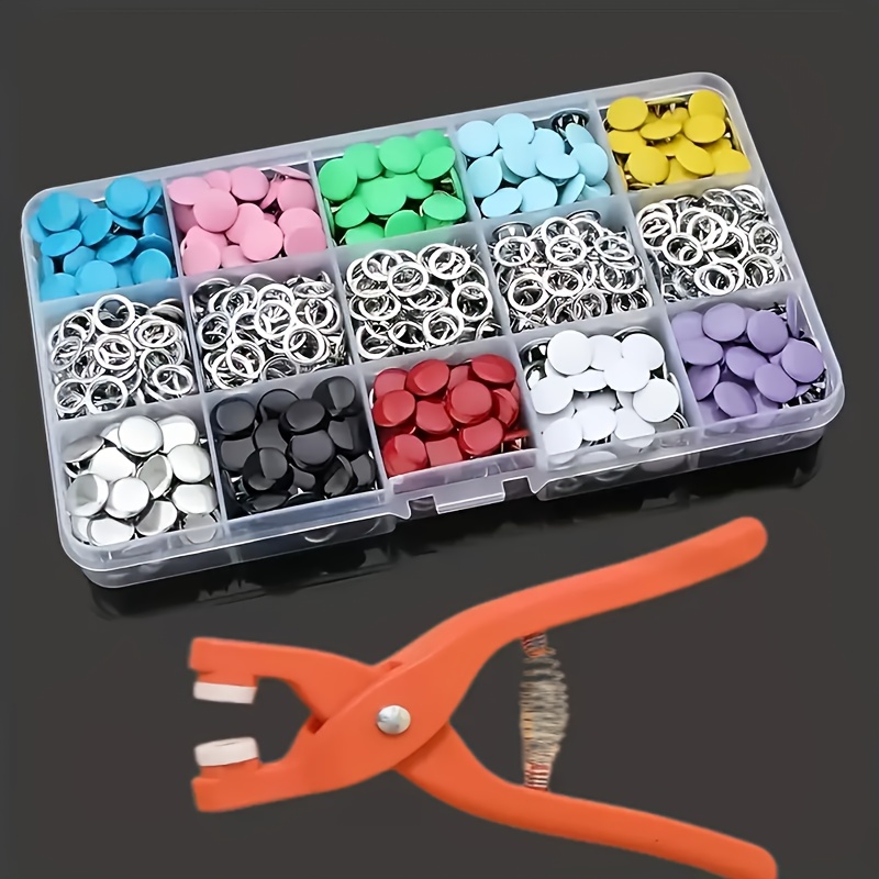 100 Adet Renkli Metal Dikiş Dü - Snap Fastener Set incelemesi ve fiyatı