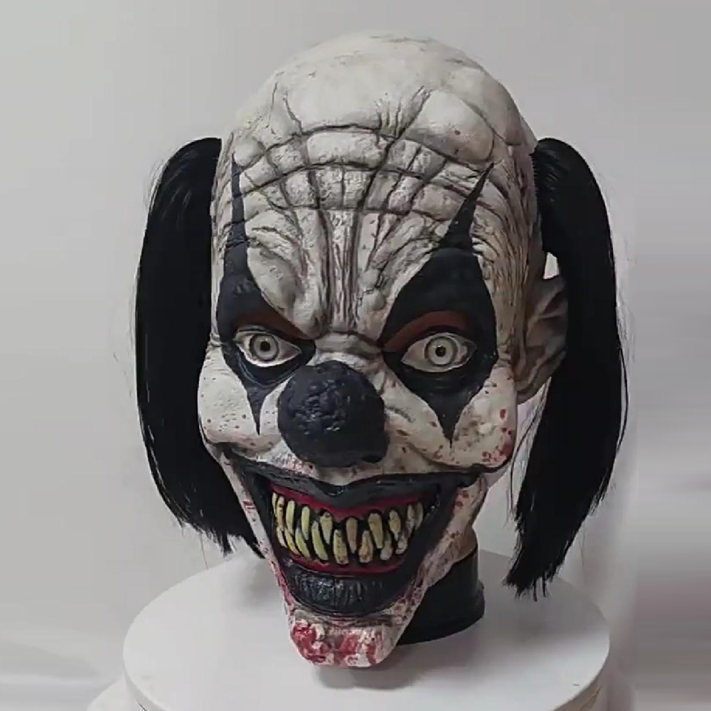 Korkunç Gülümseme Palyaço Mask - Briar Cosplay Prop incelemesi ve fiyatı