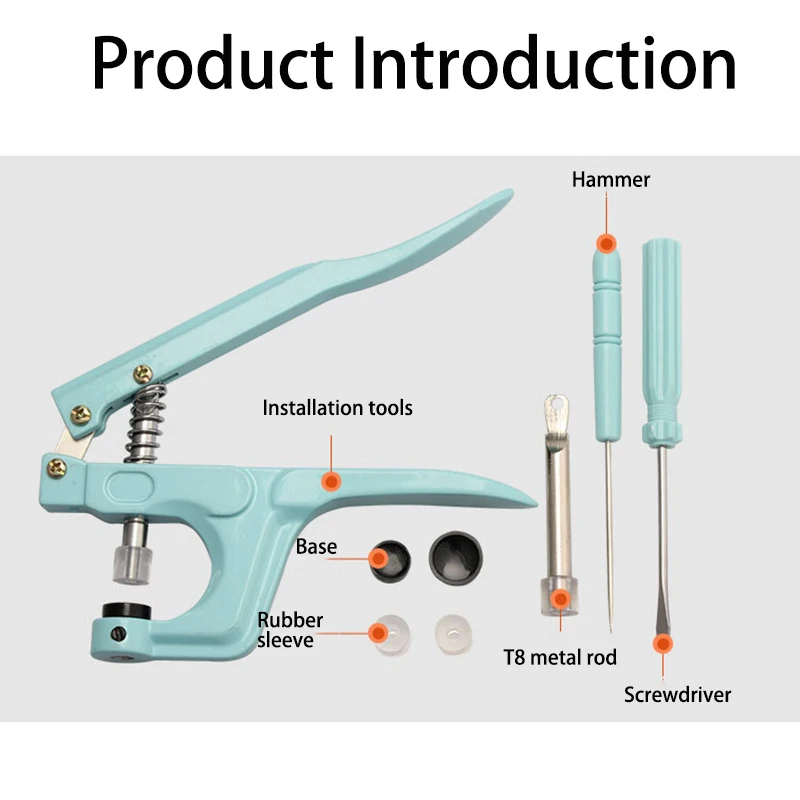 Yeni Çok Fonksiyonlu Çıtçıt ve - Snap Fastener Set incelemesi ve fiyatı
