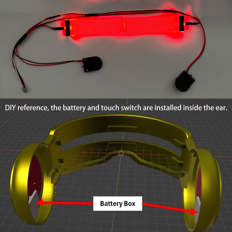 Kırmızı Esnek Bükülebilir DIY  - Cosplay Prop Kit incelemesi ve fiyatı