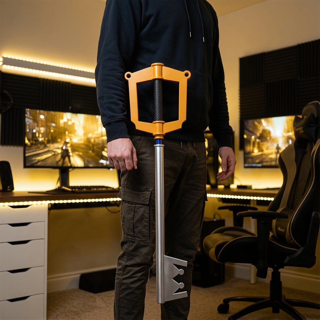 33.8 inç Kingdom Hearts Sora K - Cosplay Prop Foam incelemesi ve fiyatı