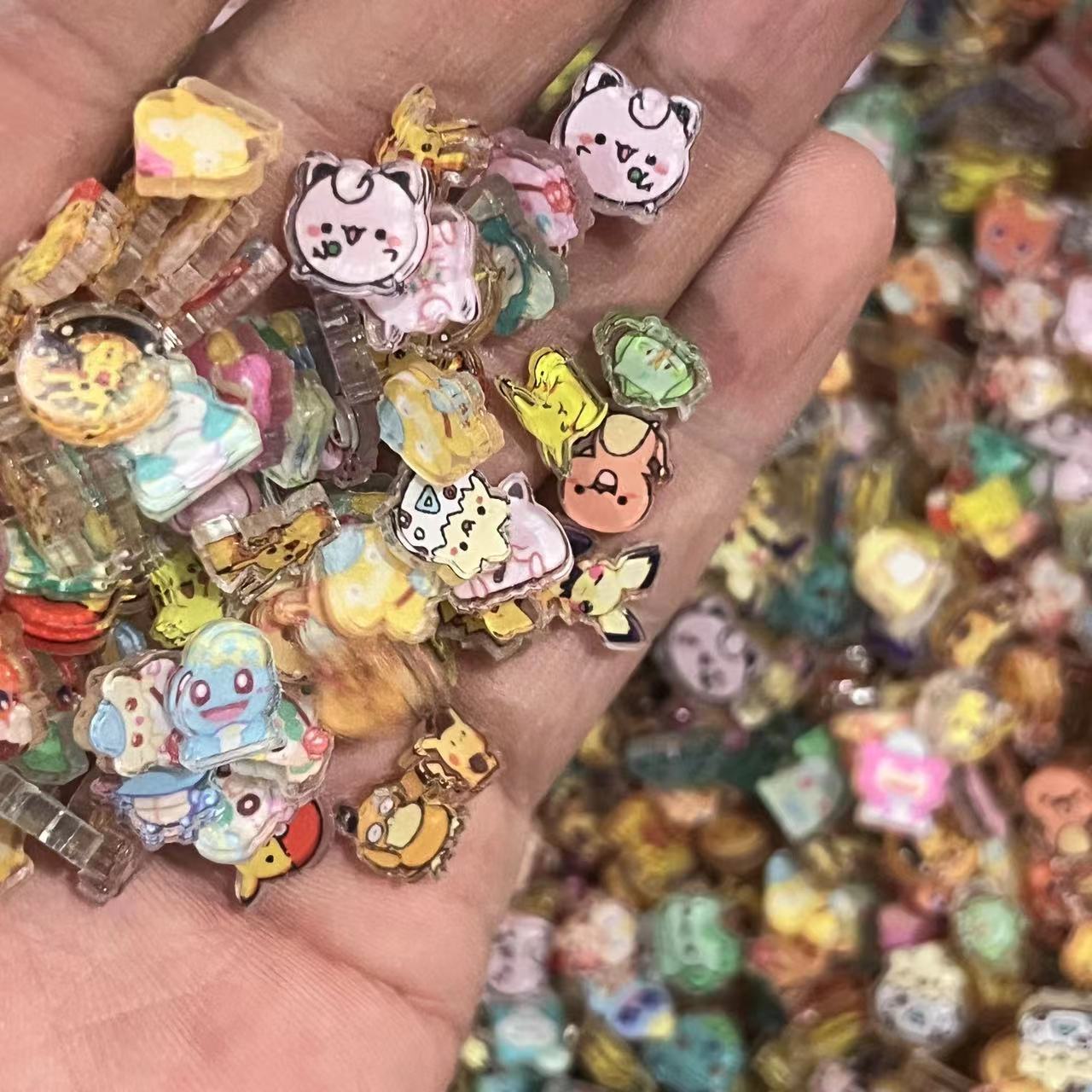 1cm 2cm Pokémon küçük akrilik  - Cosplay Prop Diy incelemesi ve fiyatı