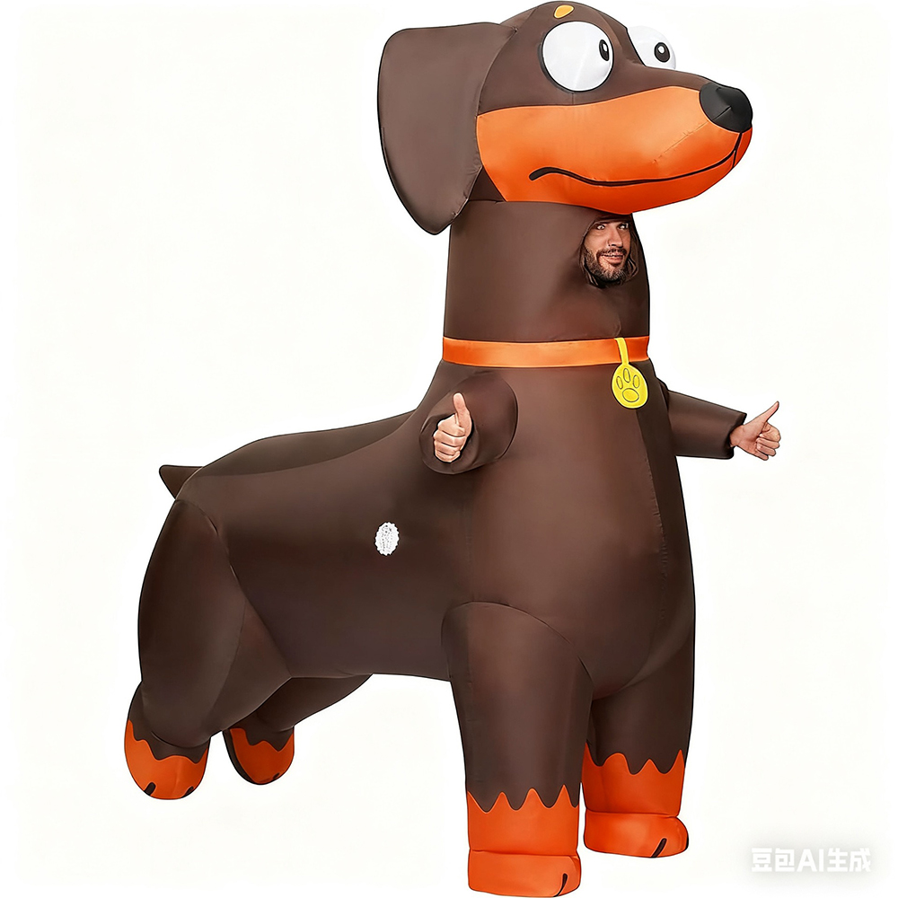 Dachshund Şişme Kostüm İş Akti - Cosplay Prop Business incelemesi ve fiyatı