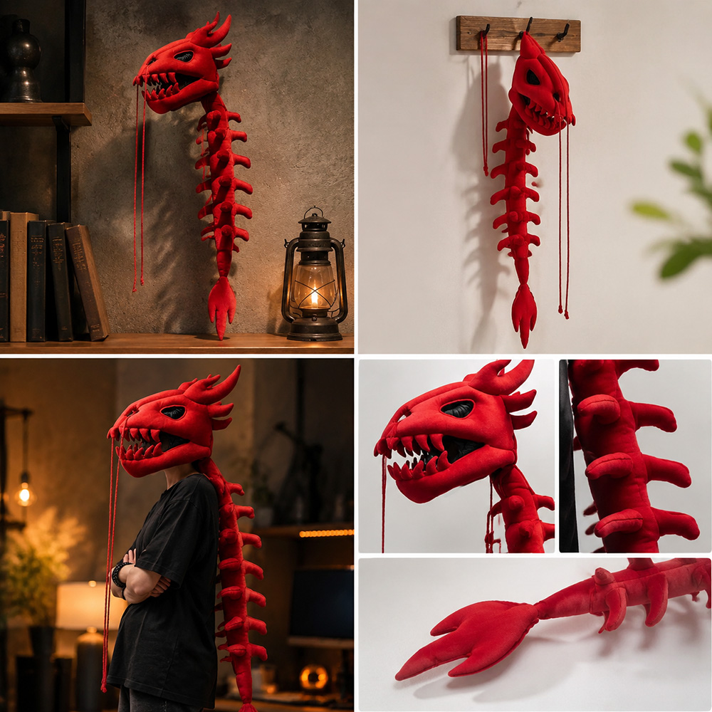 Ejderha Kafatası Omurgası Pelu - Cosplay Prop Designer incelemesi ve fiyatı