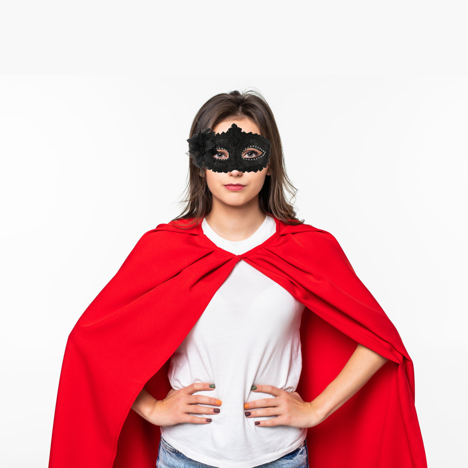 Prenses Dantel Maskesi Yarım Y - Cosplay Prop Designer incelemesi ve fiyatı
