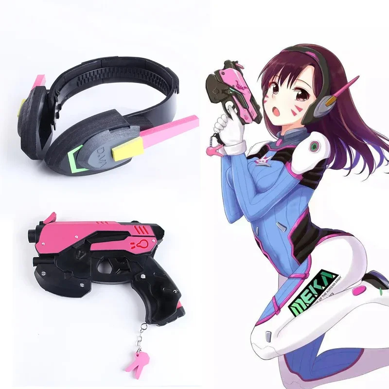Oyun Overwatch D.Va Kulaklık S - Dva Cosplay Prop incelemesi ve fiyatı
