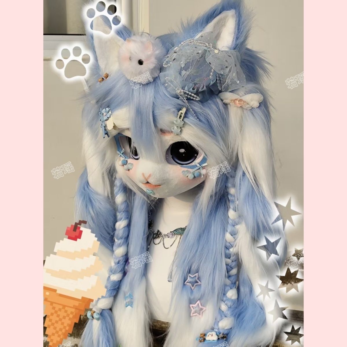 Özel OC Tasarım Kedi Kemono Fu - Cosplay Prop Designer incelemesi ve fiyatı
